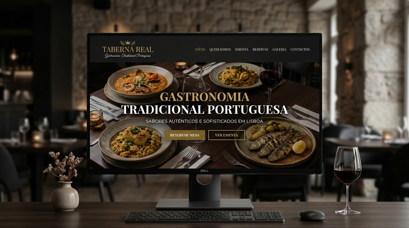 Mockup Restaurante Taberna Real